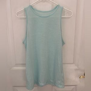 Nike: Dri-Fit tank top, turquoise, size S